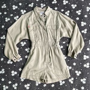 BDG Long sleeve romper